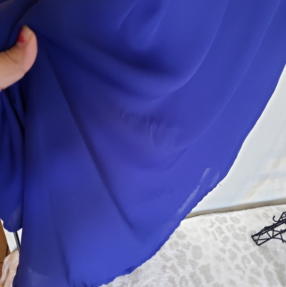 MPH Collection Blue Sleeveless Top - Picture 5 of 5